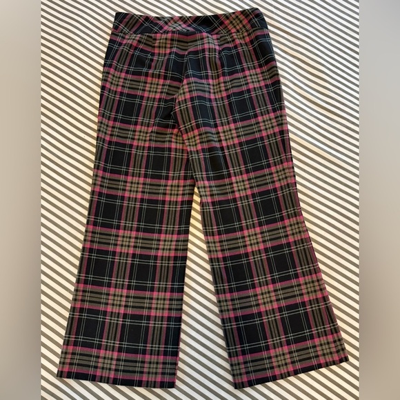 Trina Turk Pass The Wine Plaid Pants - Picture 2 of 6